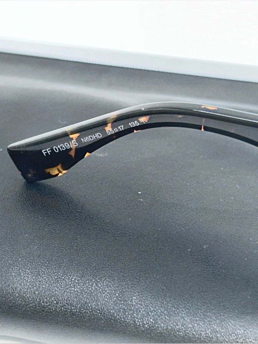 Fendi Special Edition Sunnies FF0139S N6DHD Havana Spotted Crystals Black & Case